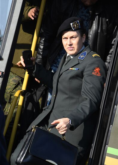 Russia Navy Foreign Attaches