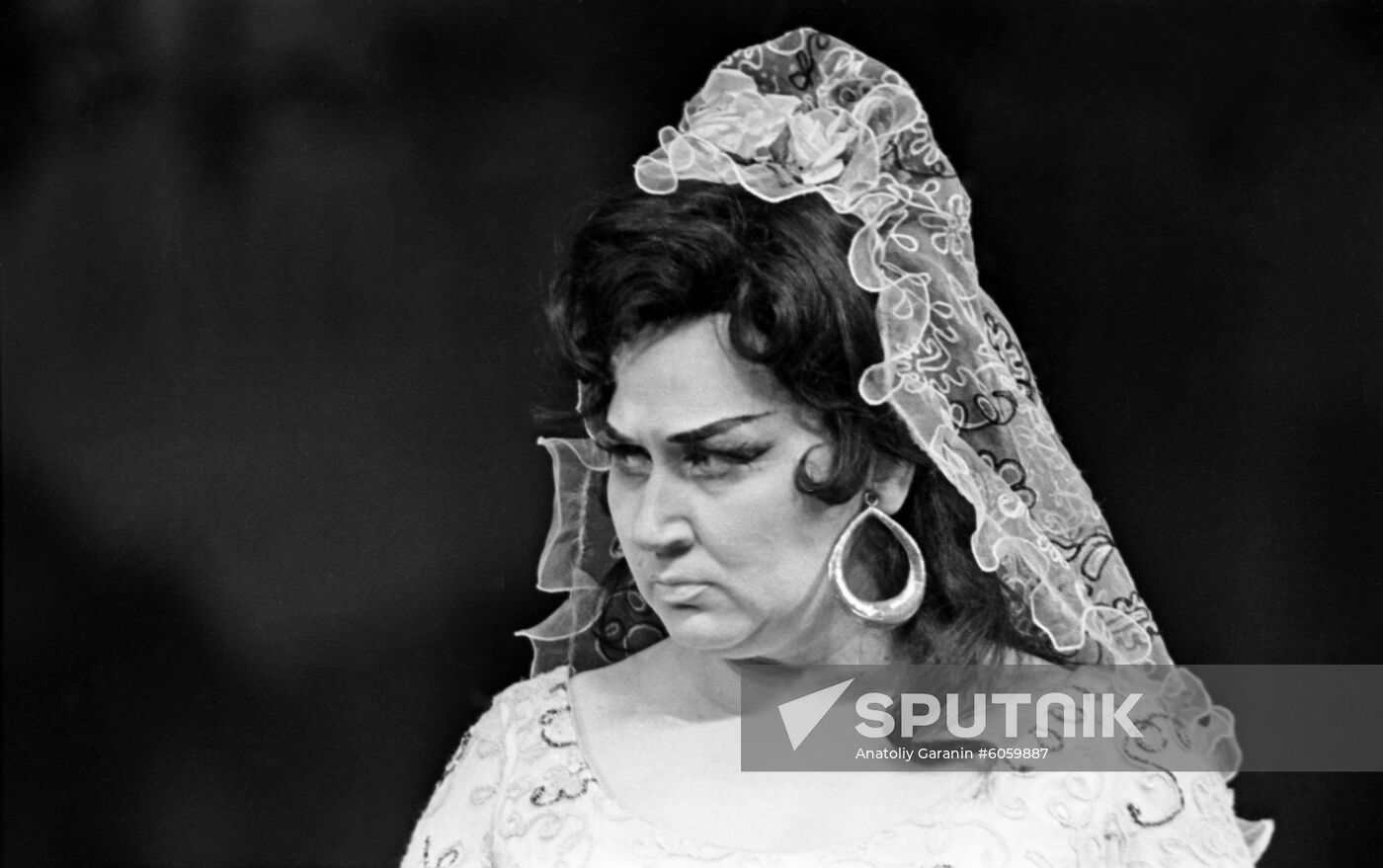 Scene from opera 'Carmen'