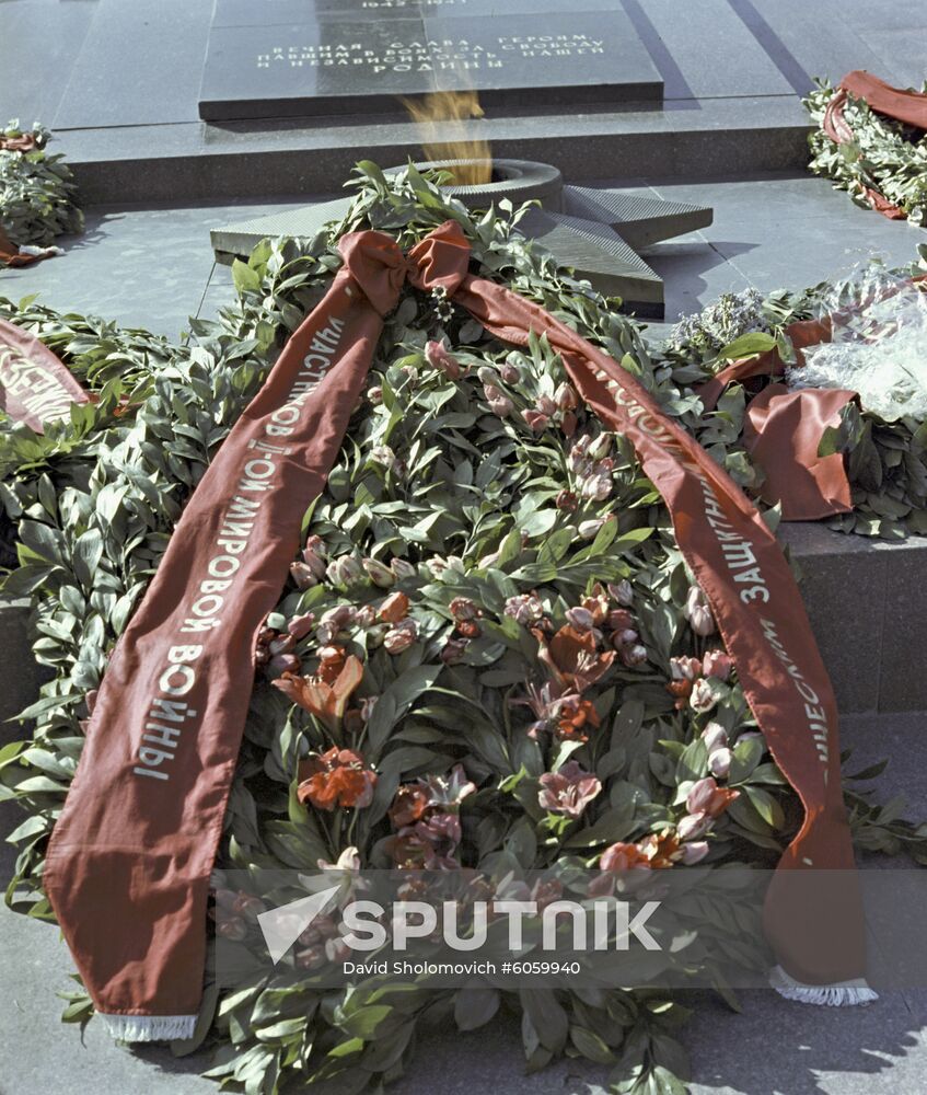 Eternal Flame on Fallen Soldiers Square in Volgograd