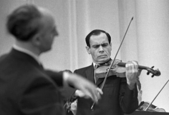 Violinist Leonid Kogan