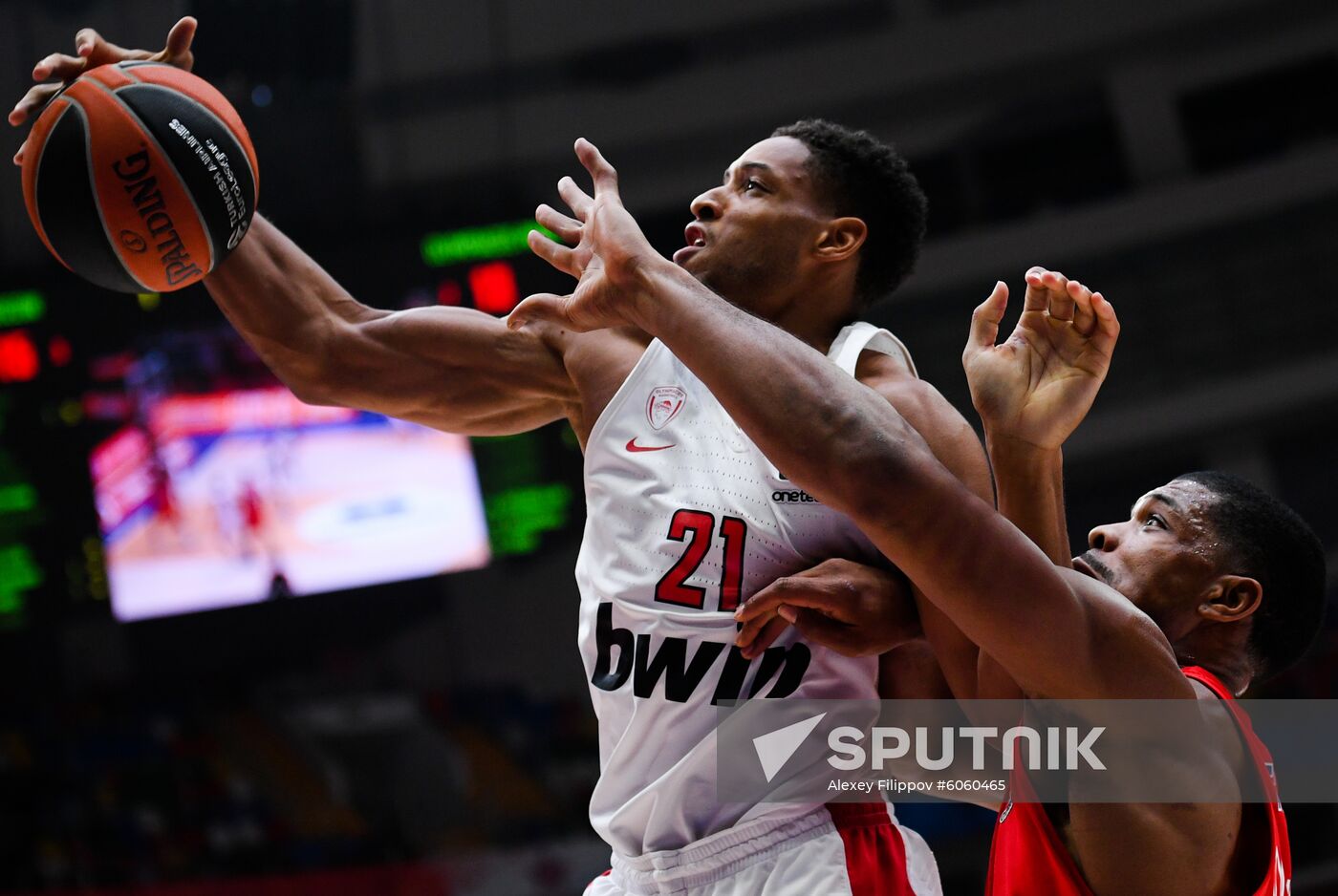 Russia Basketball Euroleague CSKA - Olympiacos