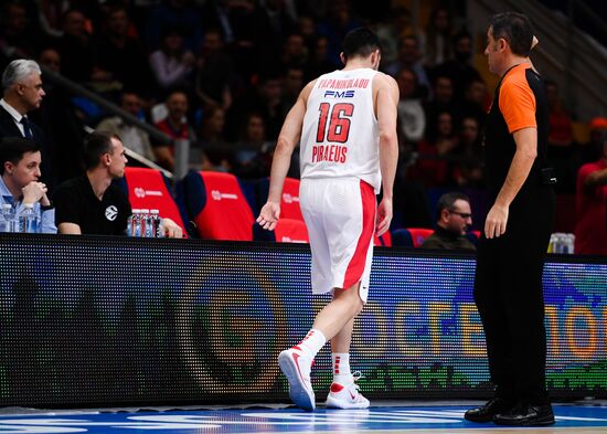 Russia Basketball Euroleague CSKA - Olympiacos