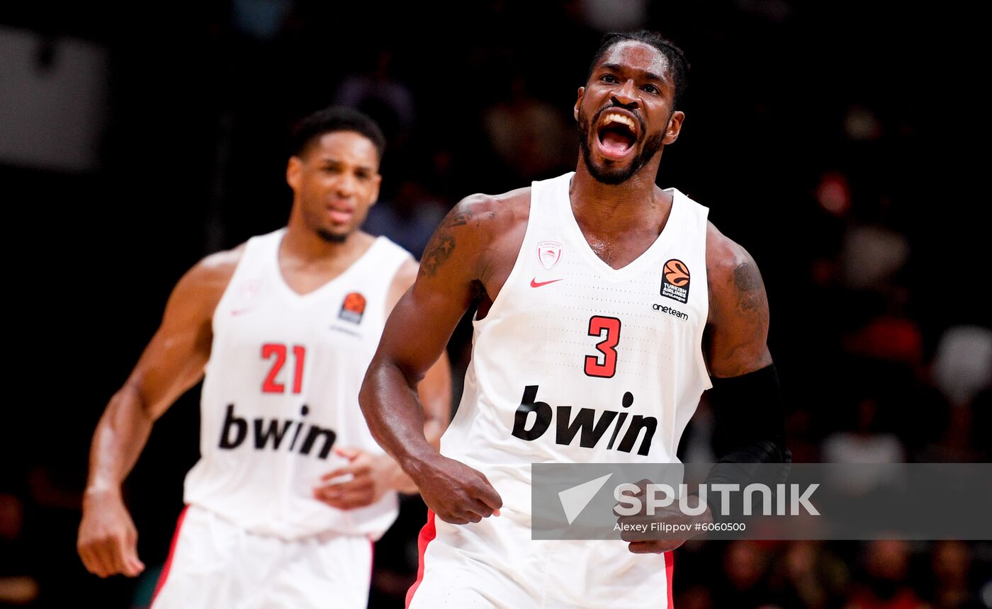 Russia Basketball Euroleague CSKA - Olympiacos