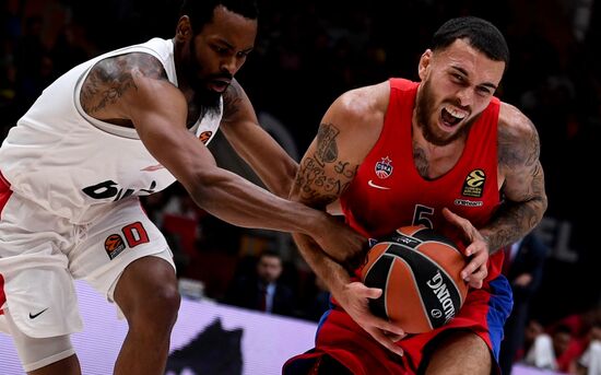 Russia Basketball Euroleague CSKA - Olympiacos