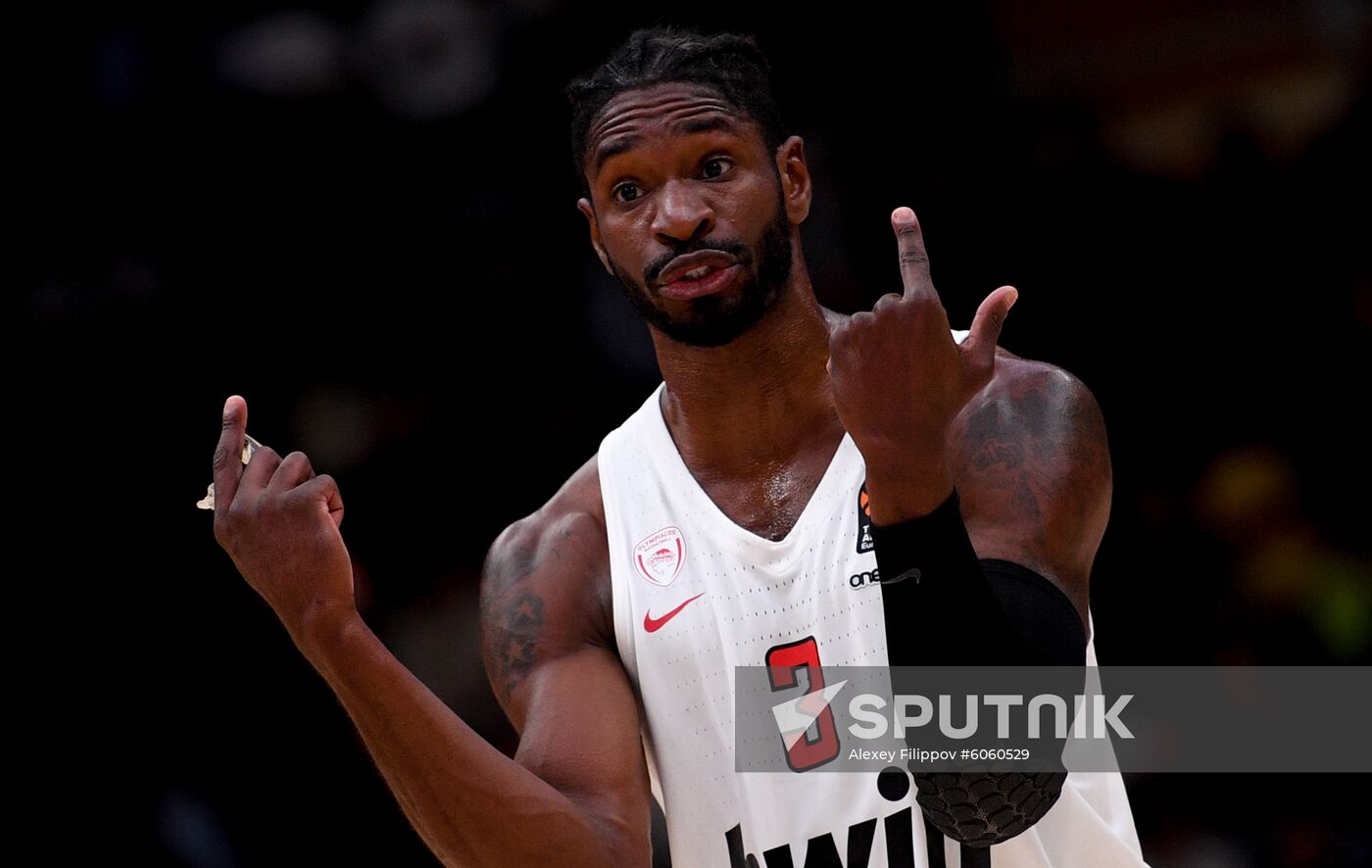 Russia Basketball Euroleague CSKA - Olympiacos