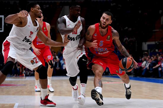 Russia Basketball Euroleague CSKA - Olympiacos