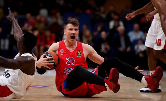 Russia Basketball Euroleague CSKA - Olympiacos