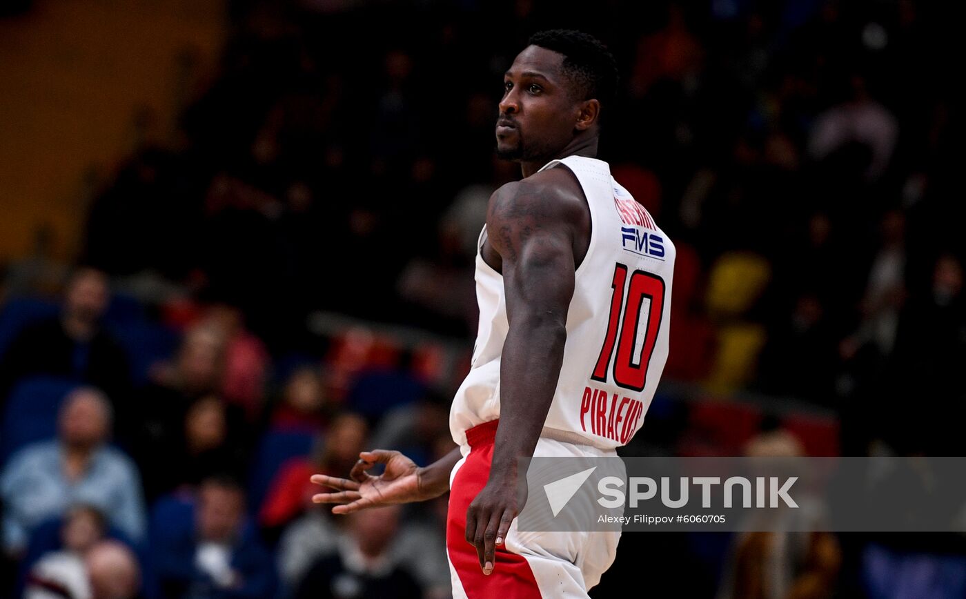 Russia Basketball Euroleague CSKA - Olympiacos