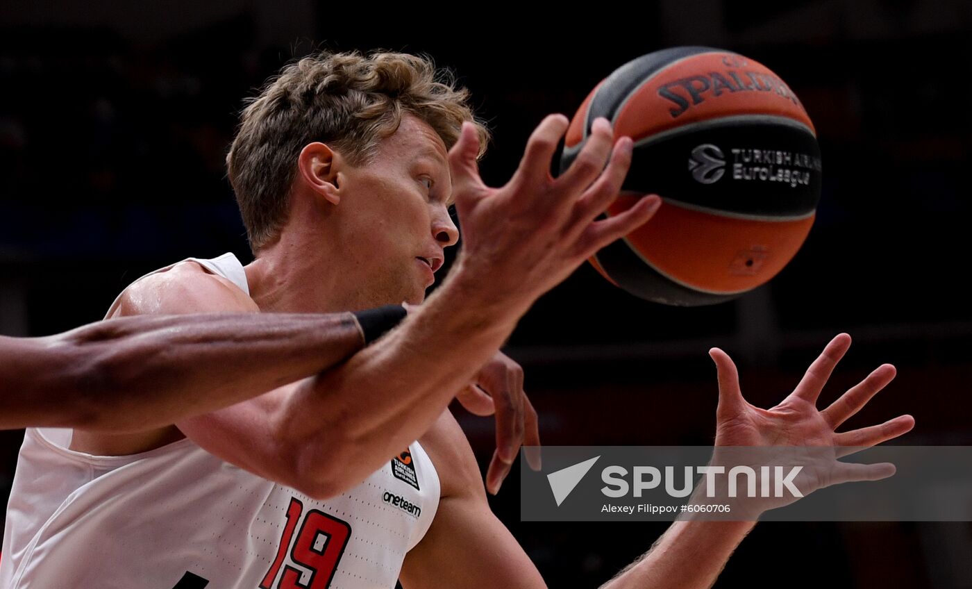 Russia Basketball Euroleague CSKA - Olympiacos