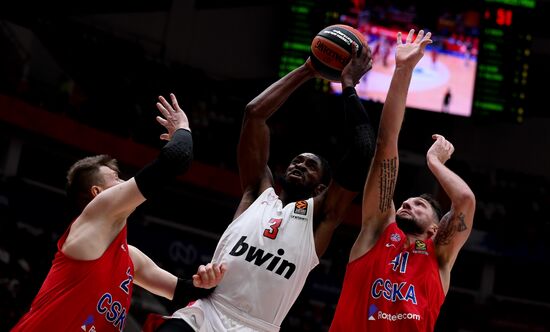 Russia Basketball Euroleague CSKA - Olympiacos
