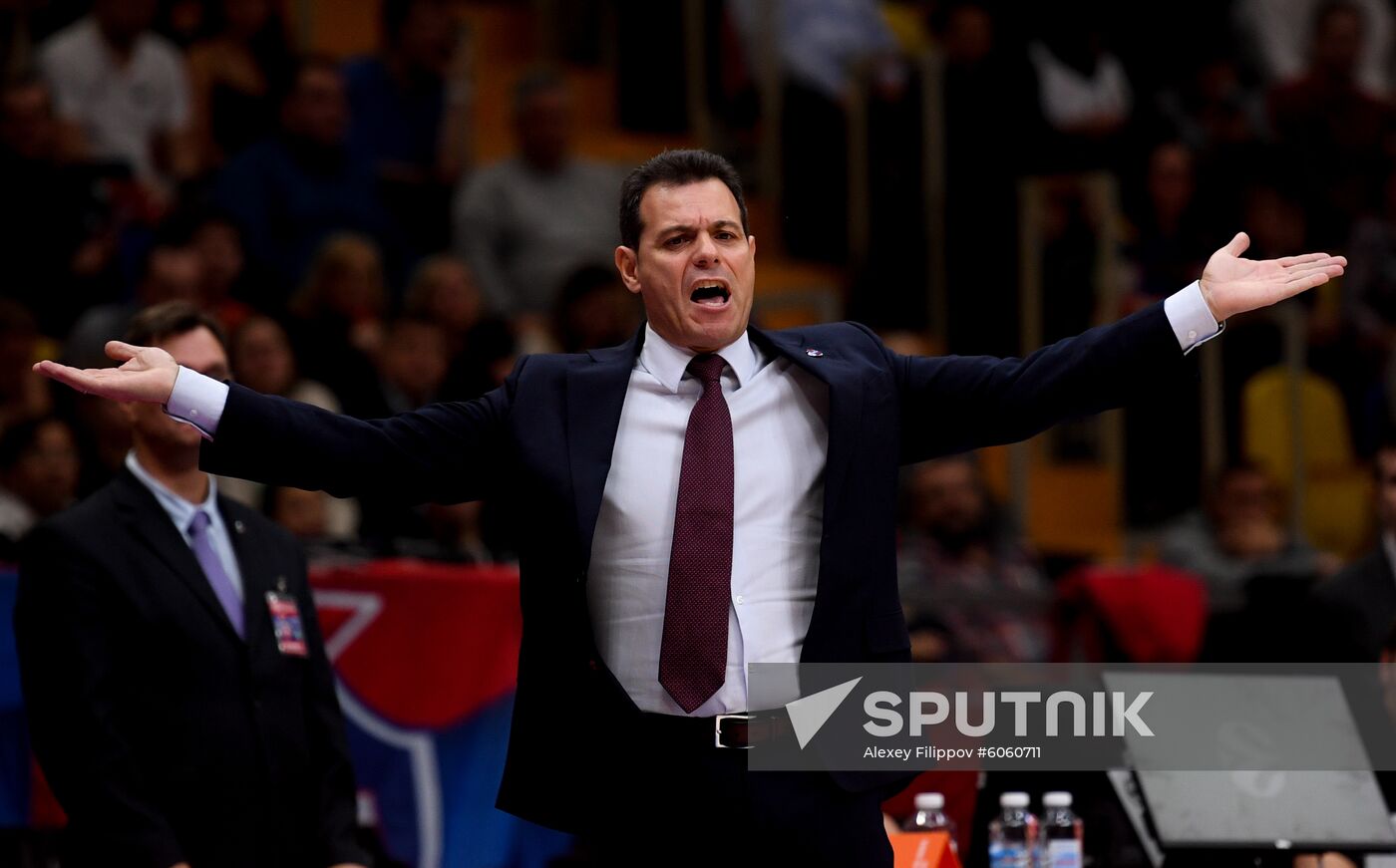 Russia Basketball Euroleague CSKA - Olympiacos