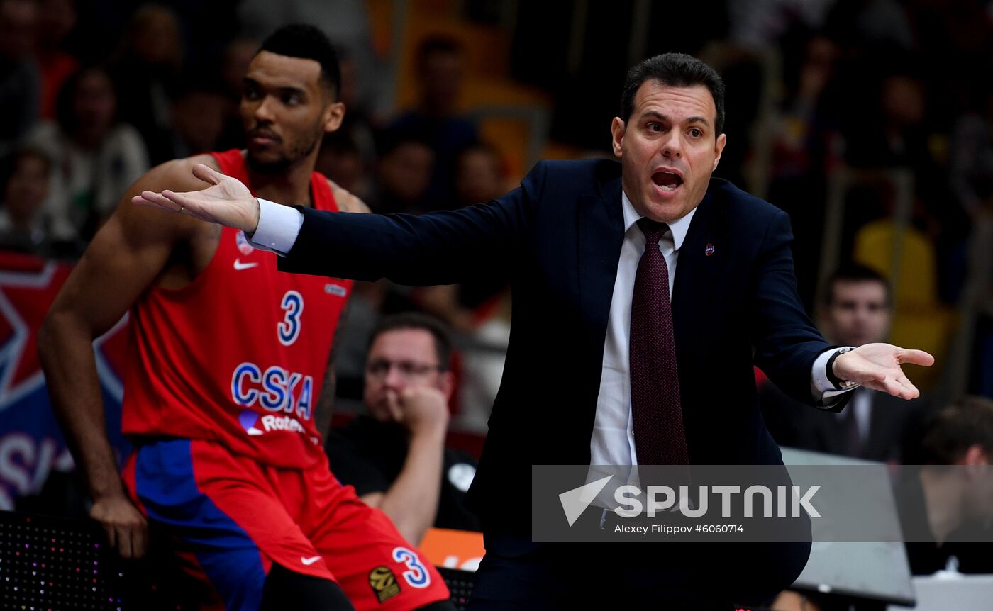 Russia Basketball Euroleague CSKA - Olympiacos
