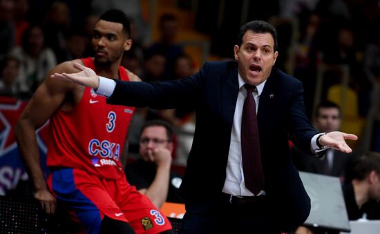 Russia Basketball Euroleague CSKA - Olympiacos