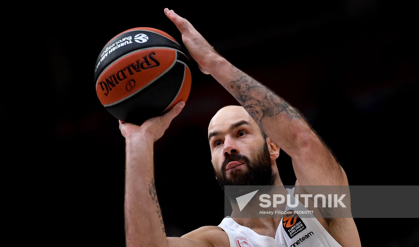 Russia Basketball Euroleague CSKA - Olympiacos