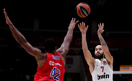 Russia Basketball Euroleague CSKA - Olympiacos