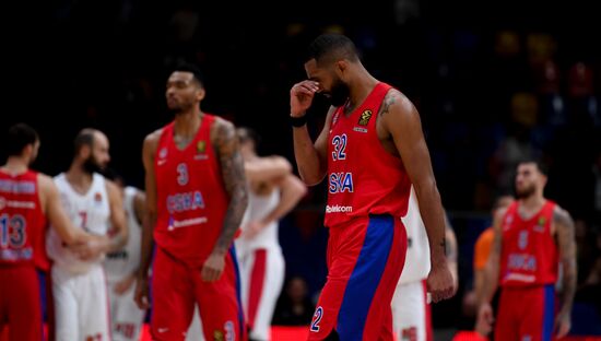Russia Basketball Euroleague CSKA - Olympiacos