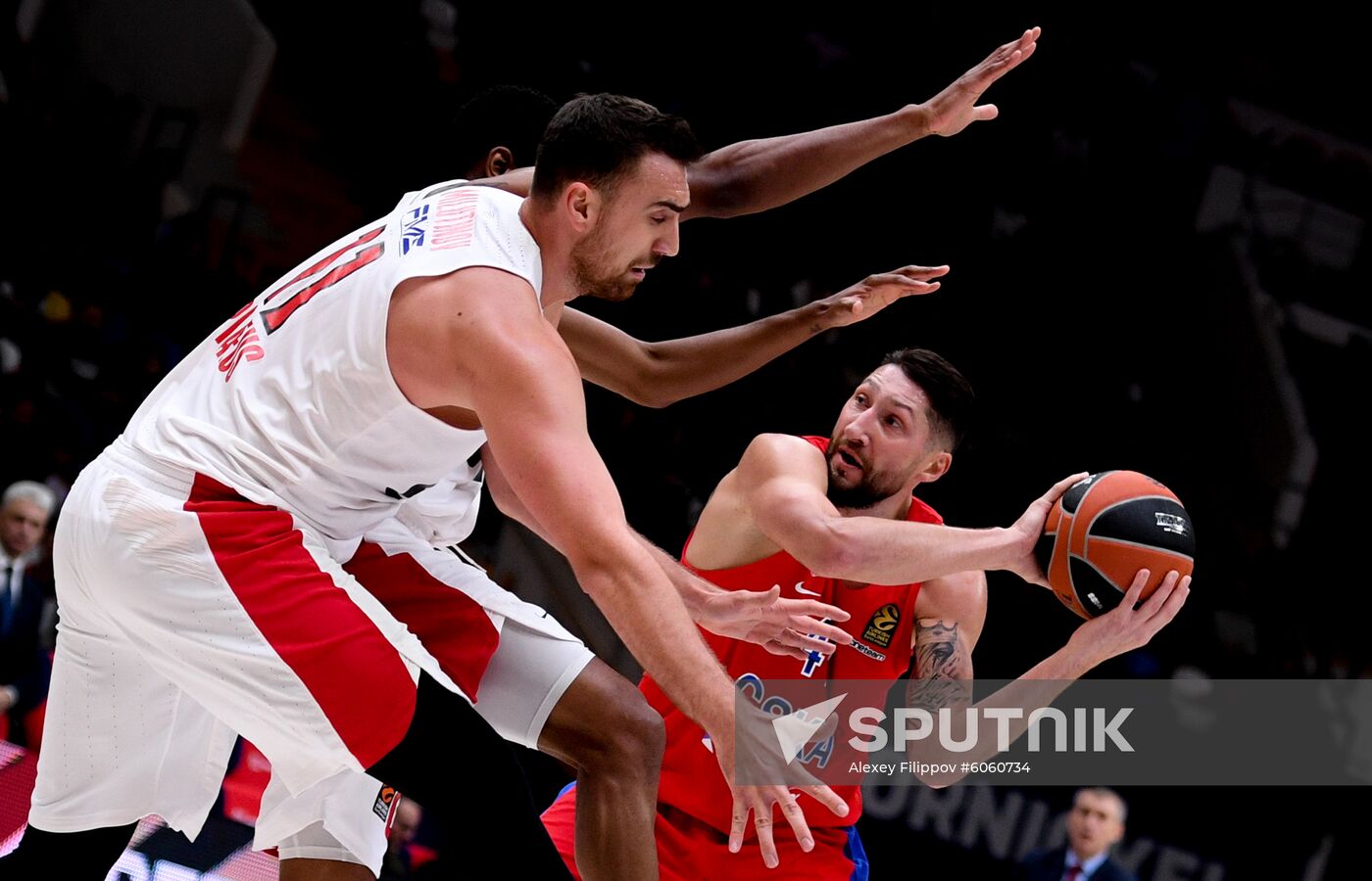 Russia Basketball Euroleague CSKA - Olympiacos