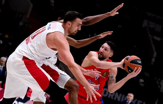 Russia Basketball Euroleague CSKA - Olympiacos