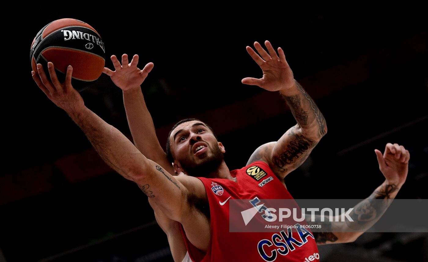 Russia Basketball Euroleague CSKA - Olympiacos