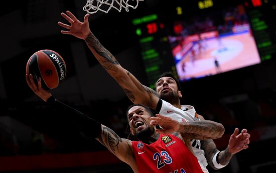 Russia Basketball Euroleague CSKA - Olympiacos