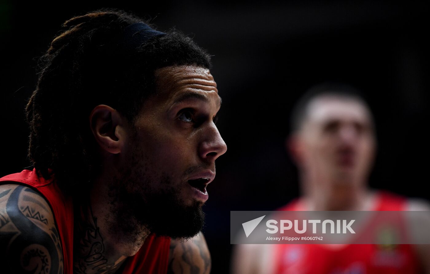 Russia Basketball Euroleague CSKA - Olympiacos