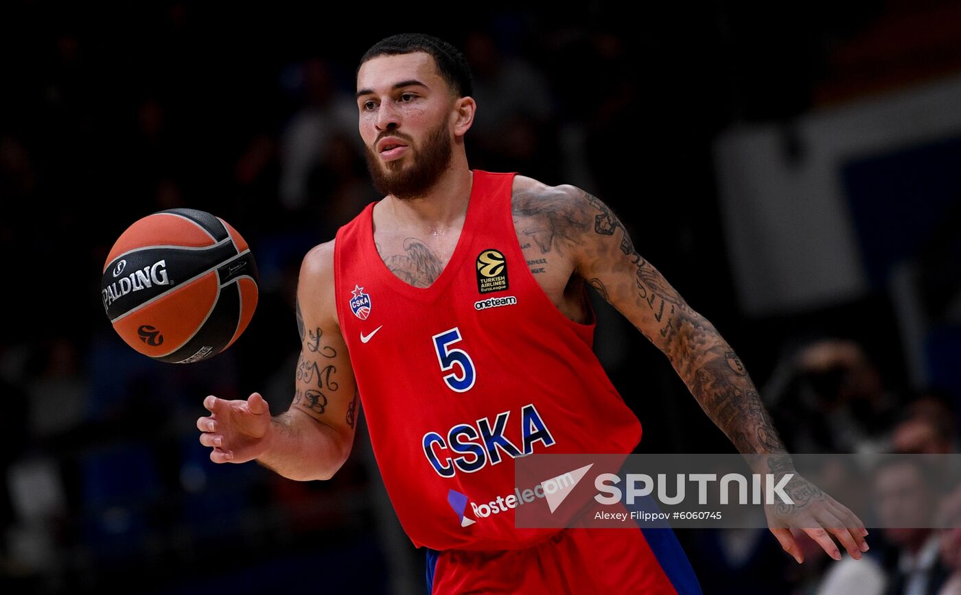 Russia Basketball Euroleague CSKA - Olympiacos