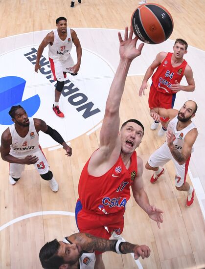 Russia Basketball Euroleague CSKA - Olympiacos