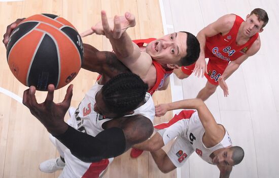 Russia Basketball Euroleague CSKA - Olympiacos