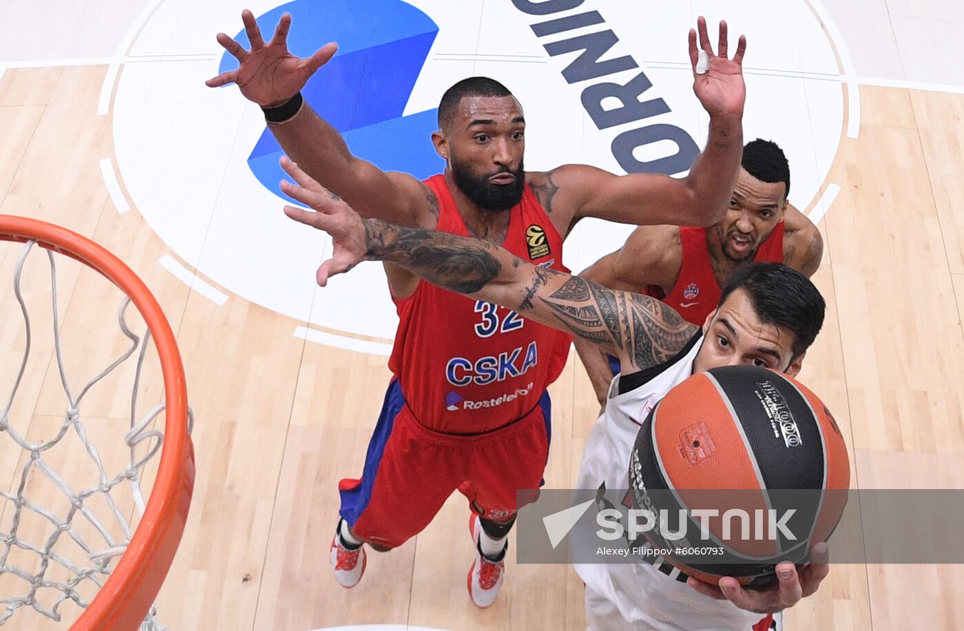 Russia Basketball Euroleague CSKA - Olympiacos