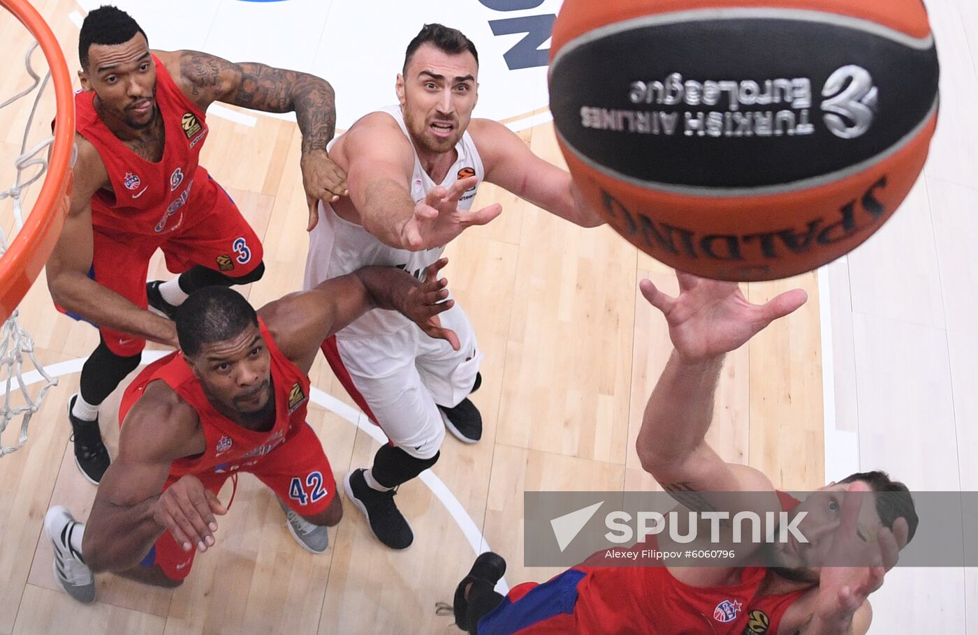 Russia Basketball Euroleague CSKA - Olympiacos