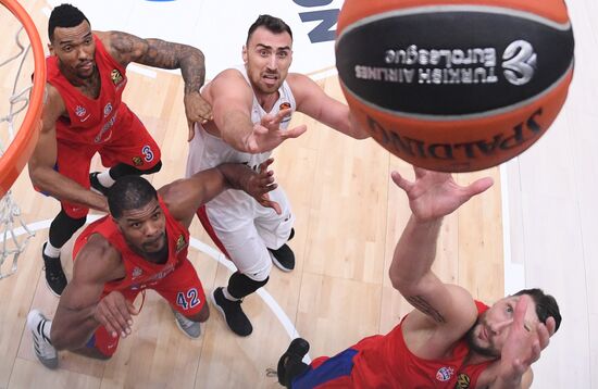 Russia Basketball Euroleague CSKA - Olympiacos