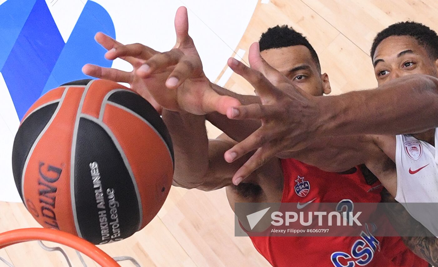 Russia Basketball Euroleague CSKA - Olympiacos