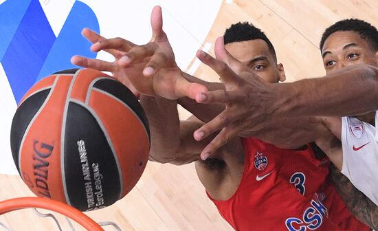 Russia Basketball Euroleague CSKA - Olympiacos