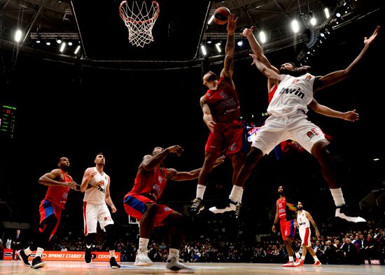 Russia Basketball Euroleague CSKA - Olympiacos