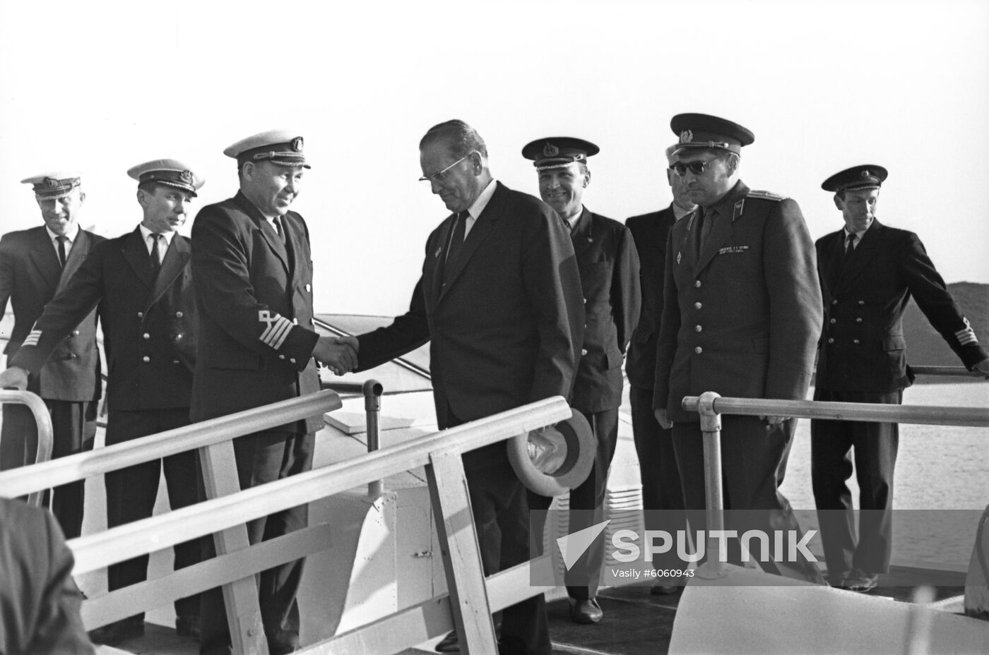 President of Socialist Federal Republic of Yugoslavia Josip Broz Tito visits USSR