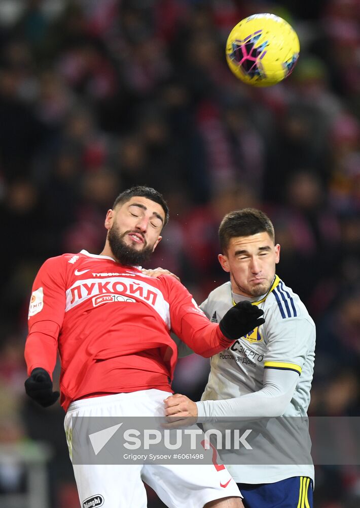 Russia Soccer Cup Spartak - Rostov