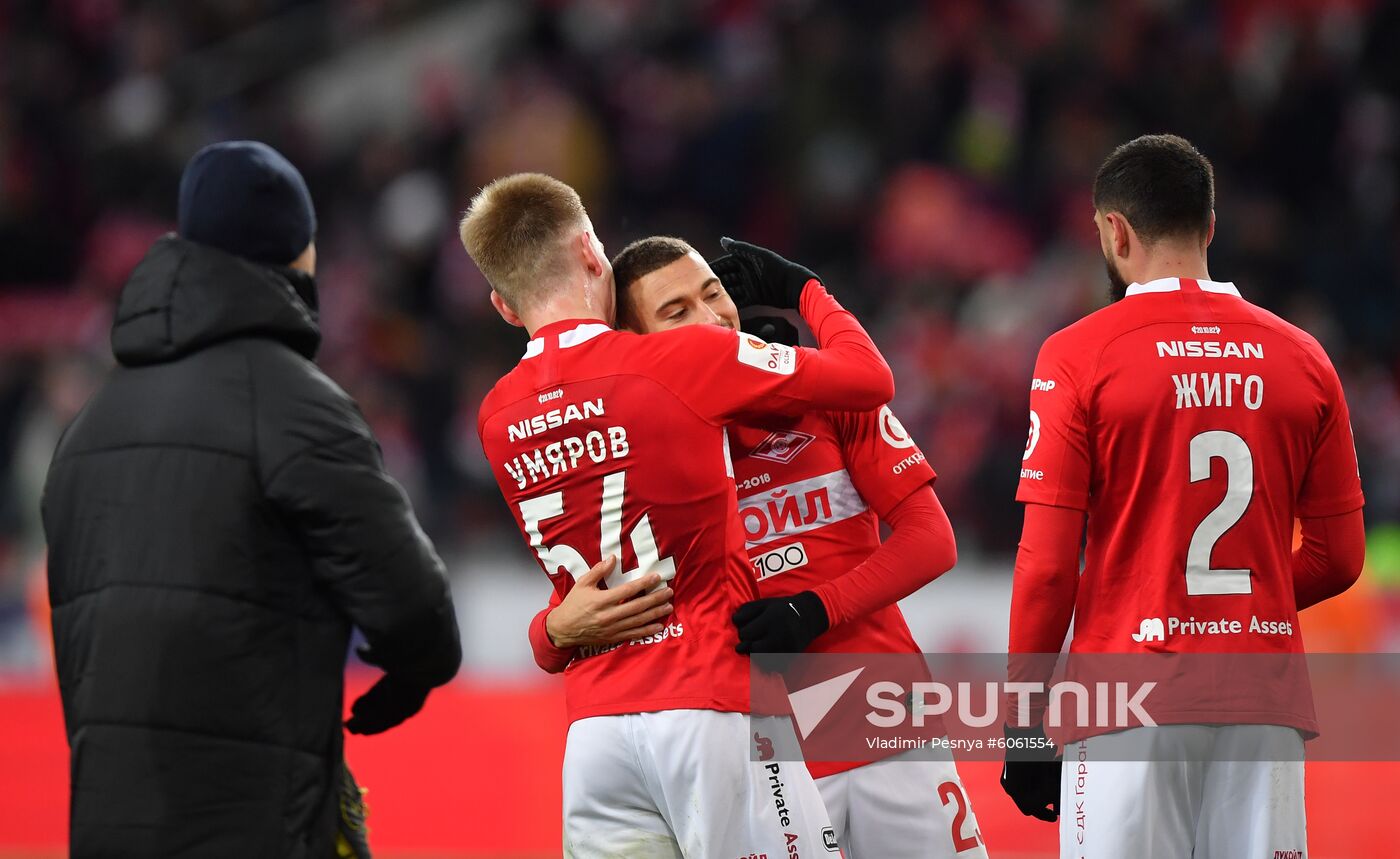 Russia Soccer Cup Spartak - Rostov