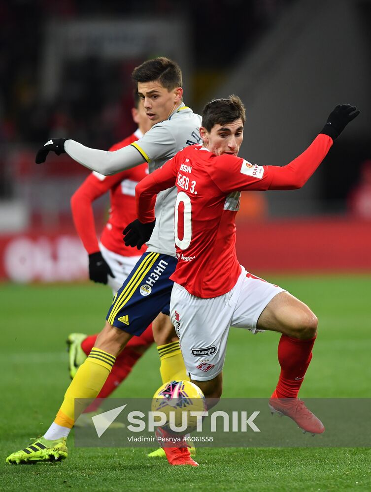 Russia Soccer Cup Spartak - Rostov