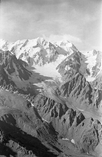 Mountain ridge in Kazakh Autonomous Soviet Socialist Republic