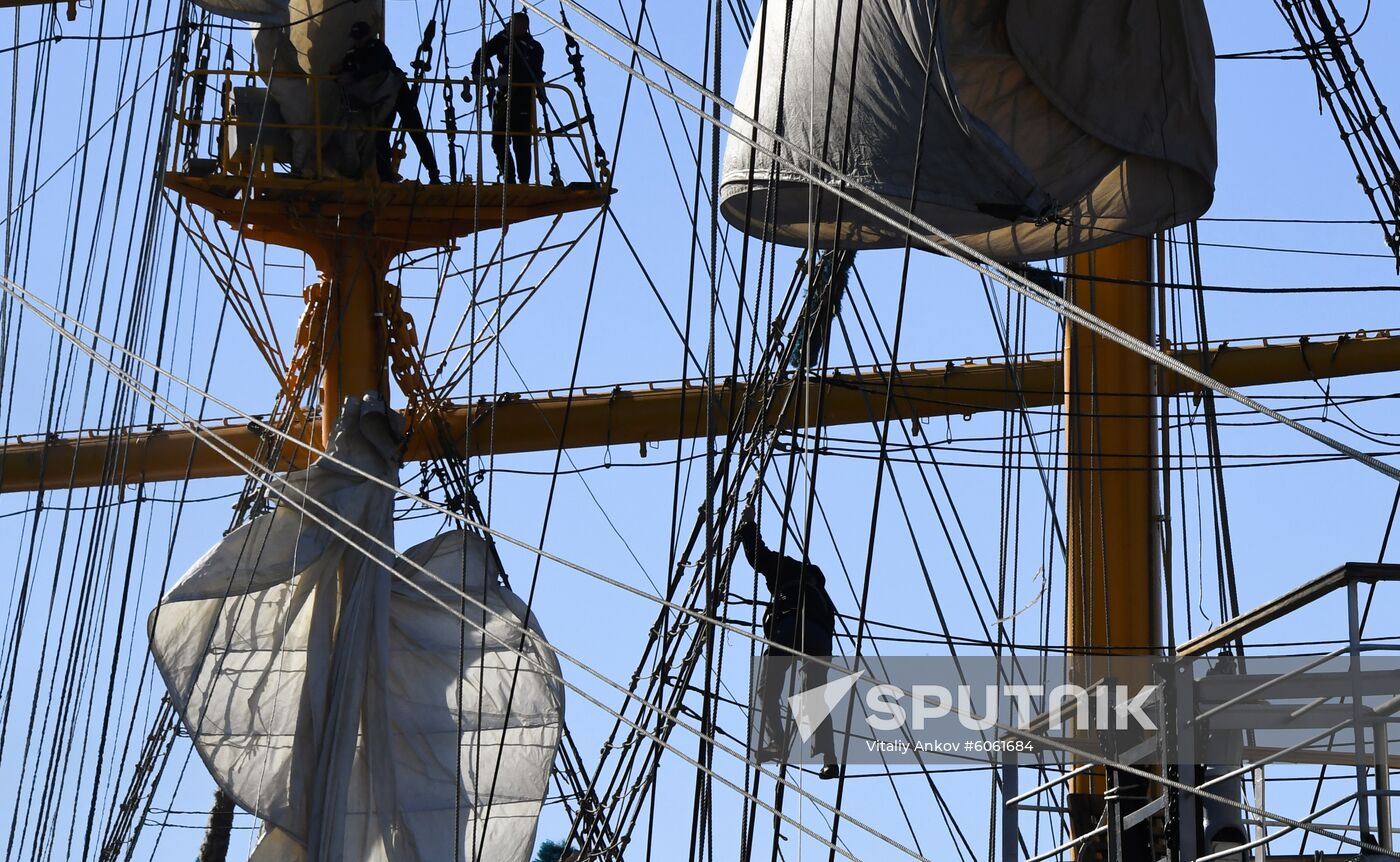 Russia Training Tall Ship Pallada  