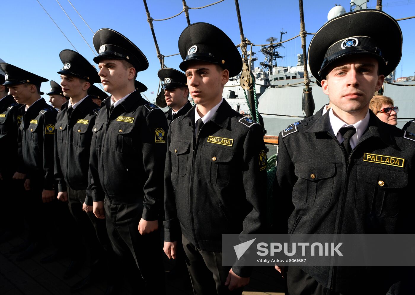 Russia Training Tall Ship Pallada  