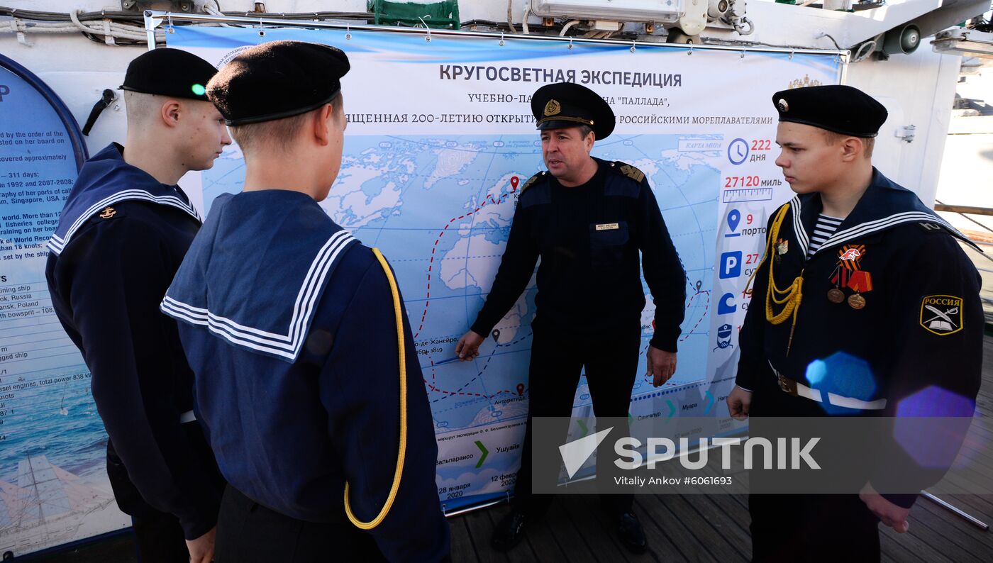 Russia Training Tall Ship Pallada