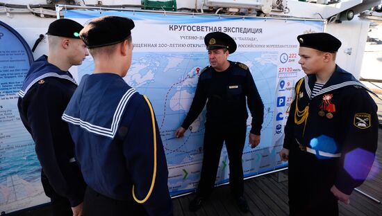 Russia Training Tall Ship Pallada  