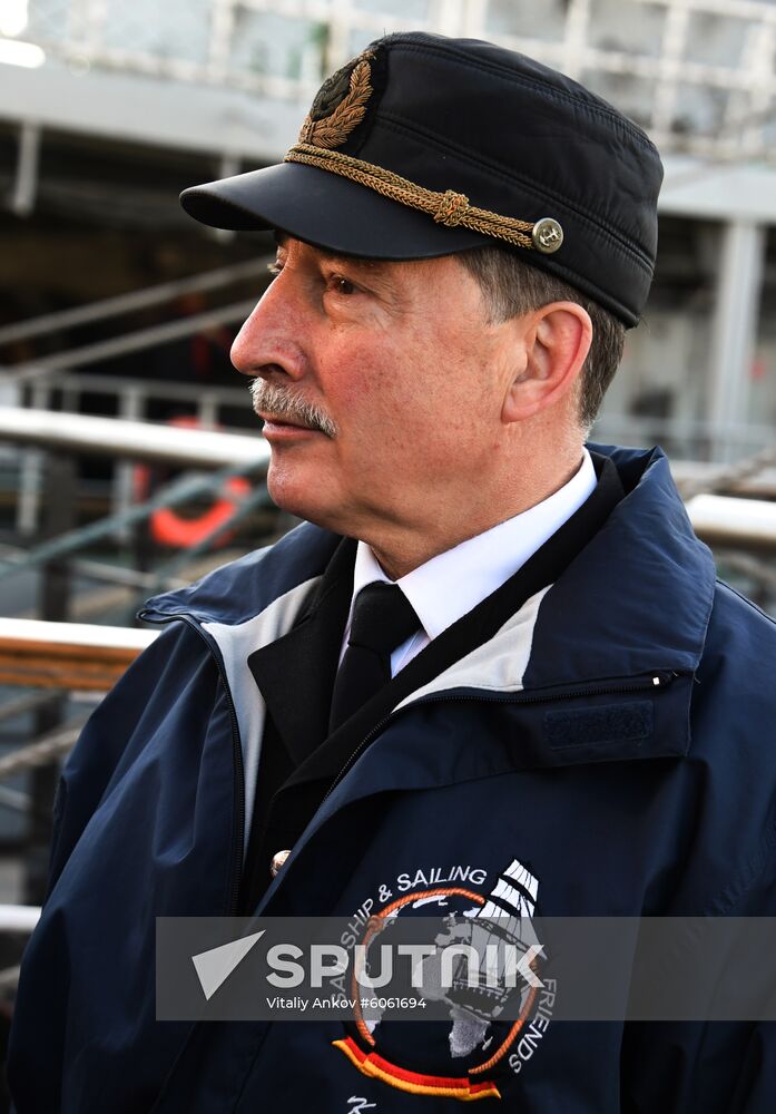 Russia Training Tall Ship Pallada  