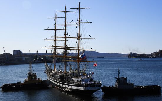 Russia Training Tall Ship Pallada  