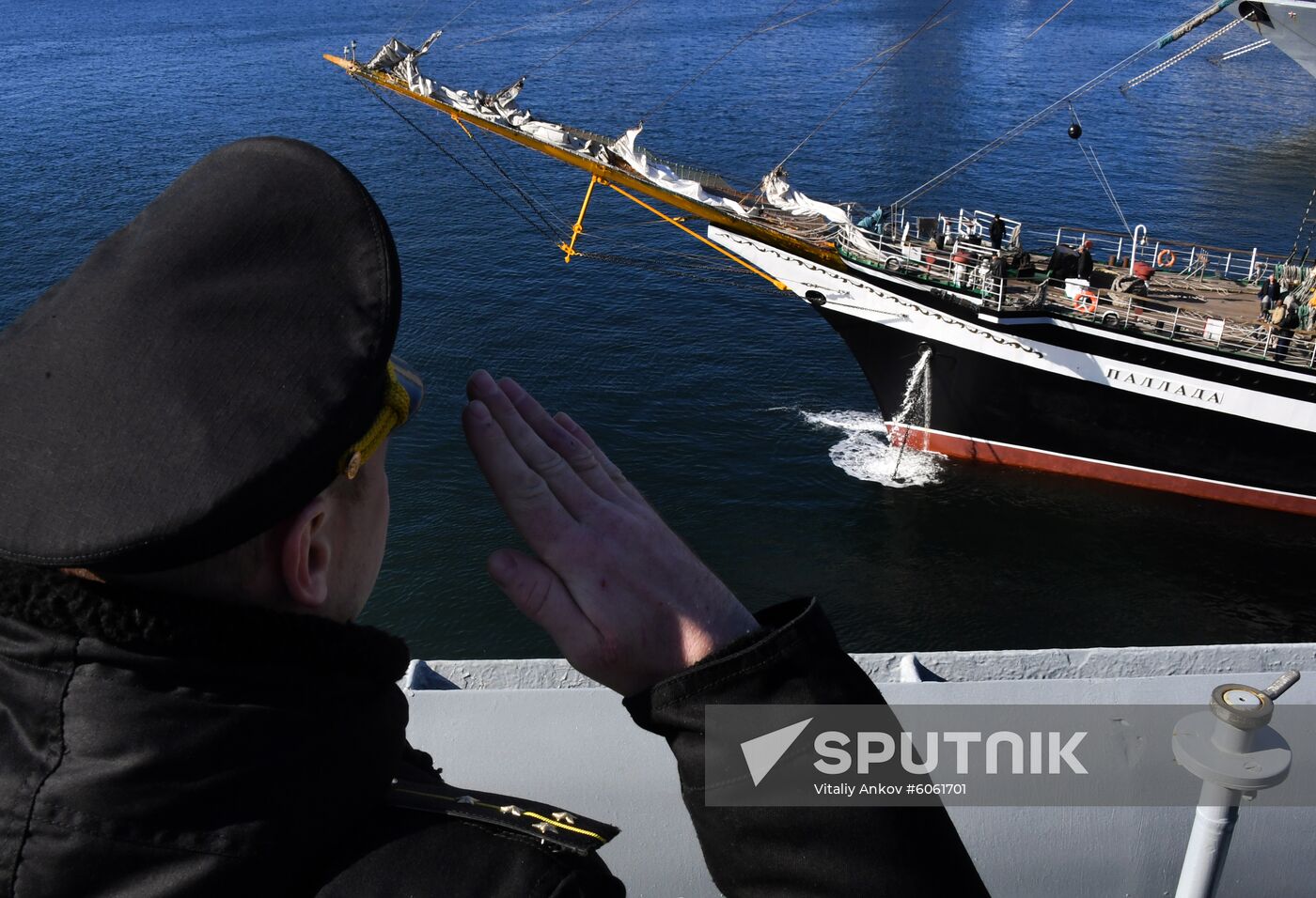 Russia Training Tall Ship Pallada