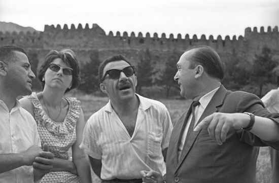 Turkish writer Nevzat Ustun visits Georgian SSR
