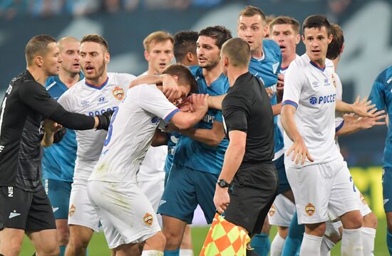 Russia Soccer Cup Zenit - CSKA