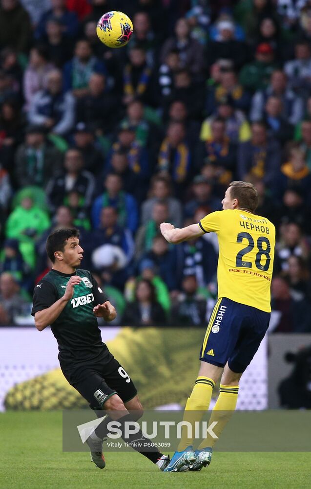 Russia Soccer Premier-League Krasnodar - Rostov