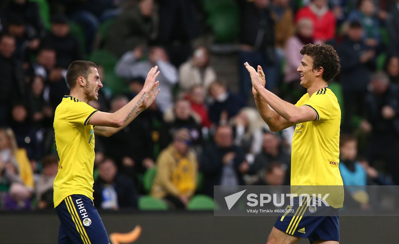 Russia Soccer Premier-League Krasnodar - Rostov